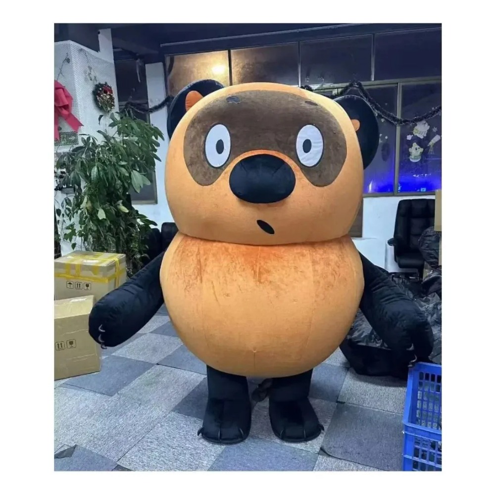 Halloween Costume Adult - Disfraz de oso inflable, ideal para