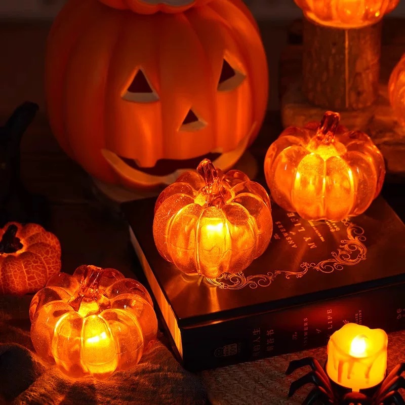 Nuevas decoraciones de Hallowe - Halloween Pumpkin Decor Led reseña y precio