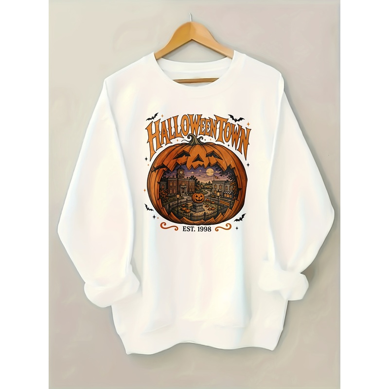 Escena de pueblo de Halloween  - Pumpkin Lantern Halloween reseña y precio