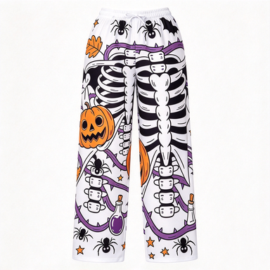 Pantalones versátiles, holgado - Pumpkin Lantern Halloween reseña y precio