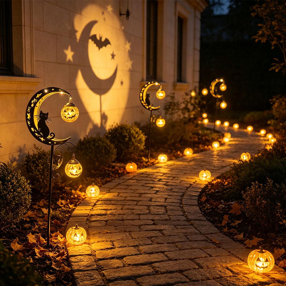 Lámpara de jardín para exterio - Pumpkin Lantern Halloween reseña y precio
