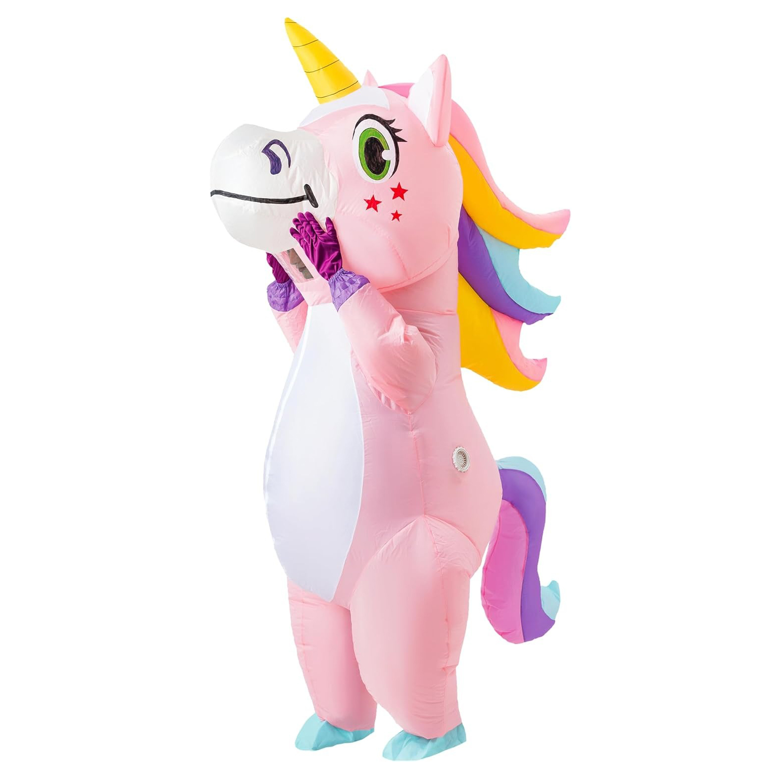 Disfraz Inflable de Unicornio  - Halloween Costume Adult reseña y precio