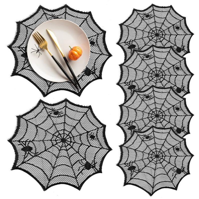 [MOA] 2/4 unidades de mantel d - Spider Web Halloween Decoration reseña y precio