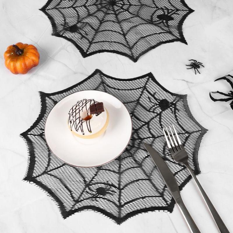 [MOA] 2/4 unidades de mantel d - Spider Web Halloween Decoration reseña y precio