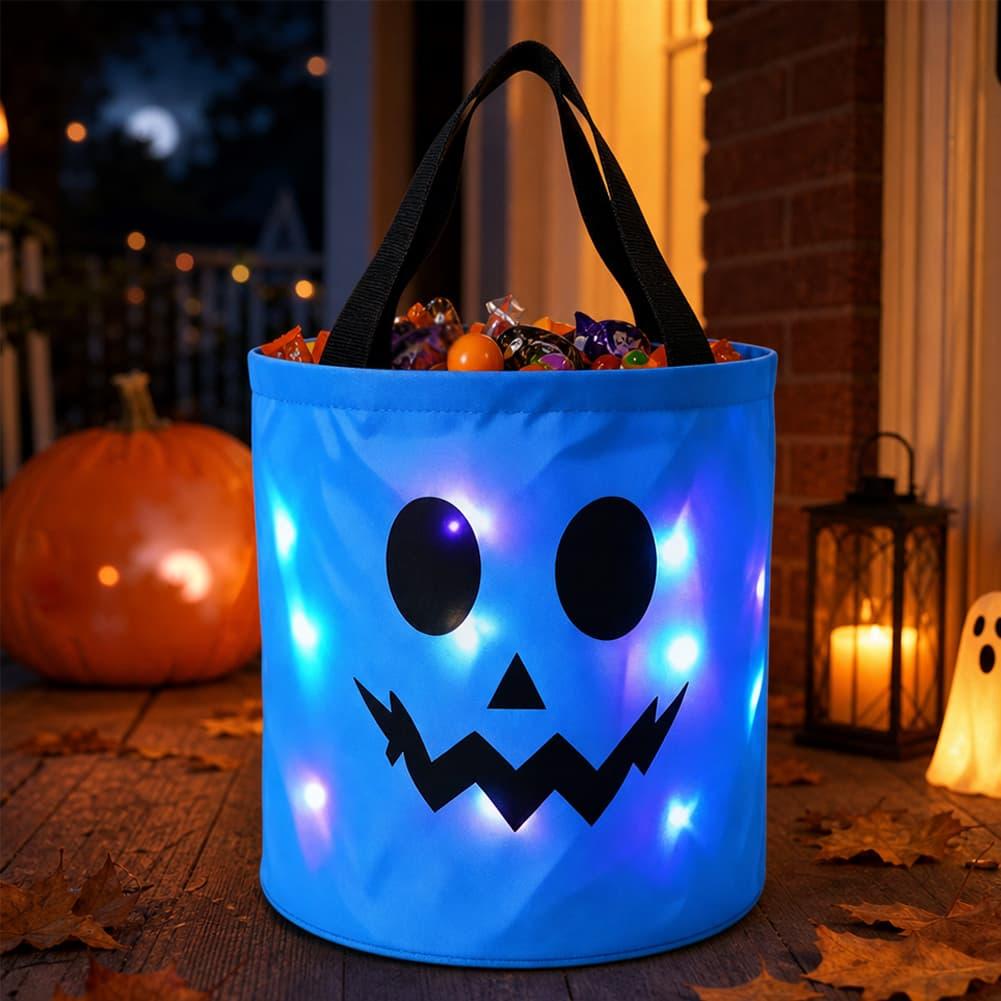 Cubos luminosos con forma de c - Halloween Pumpkin Decor Led reseña y precio