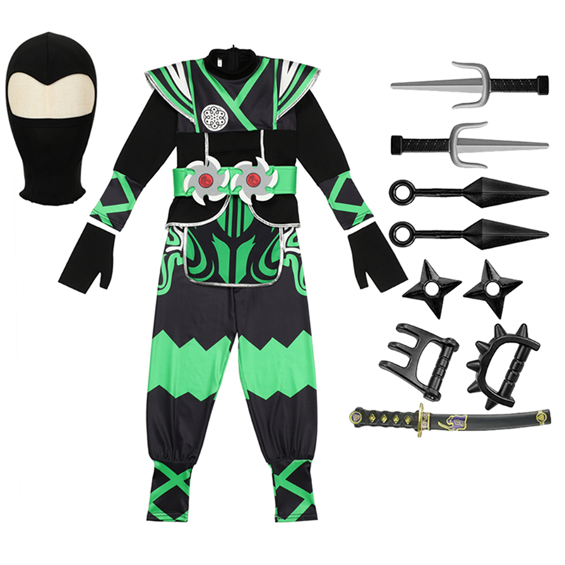 Disfraz de Ninja Verde para Ni - Halloween Costume Kids reseña y precio