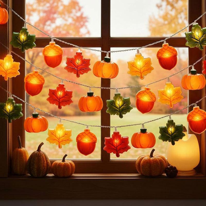 Guirnalda de luces LED de 1,5  - Halloween Pumpkin Decor Led reseña y precio