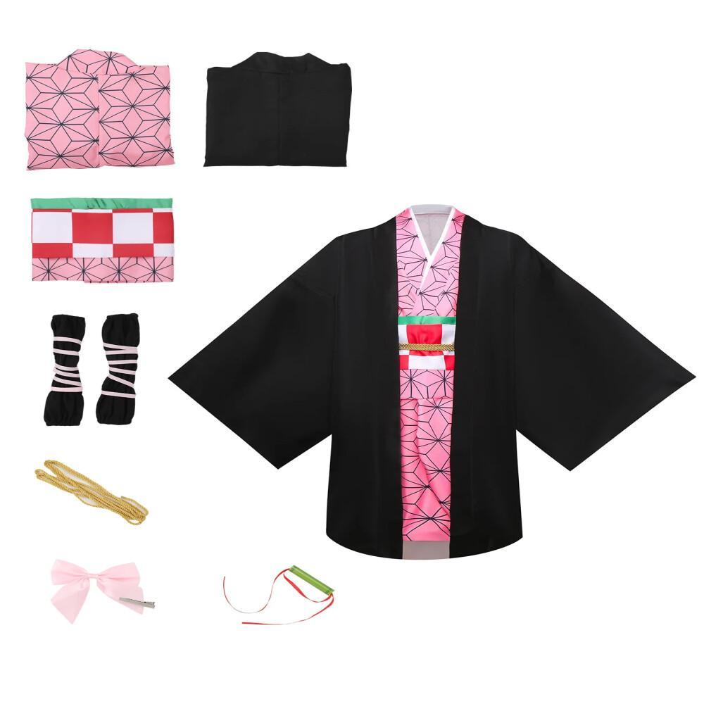 Disfraz de Anime Demon Slayer  - Halloween Costume Kids reseña y precio