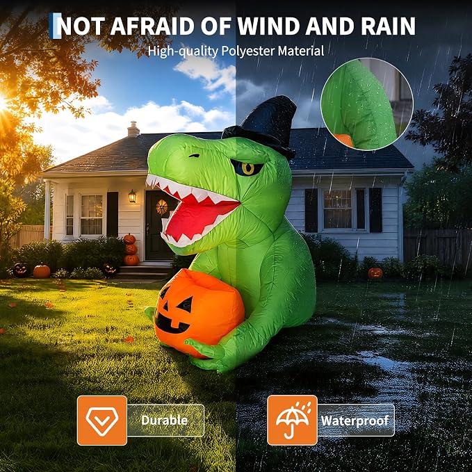 Decoraciones inflables de Hall - Halloween Pumpkin Decor Led reseña y precio
