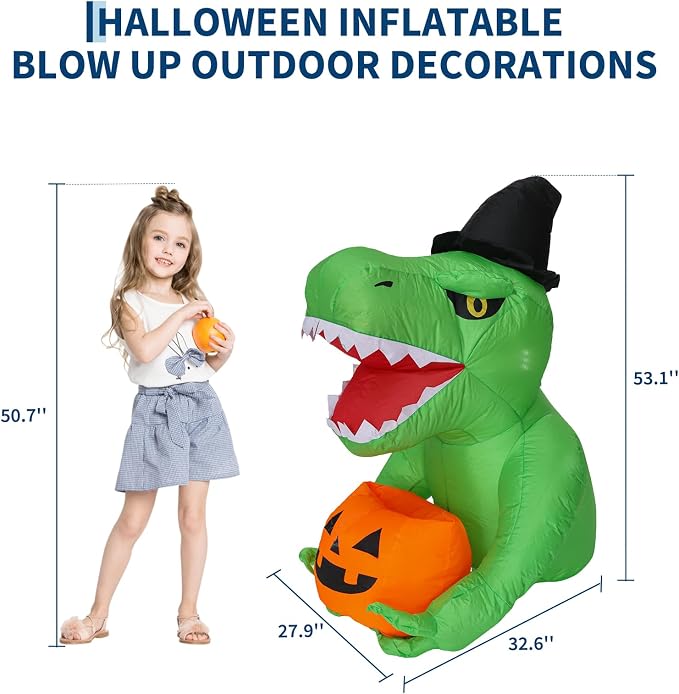 Decoraciones inflables de Hall - Halloween Pumpkin Decor Led reseña y precio