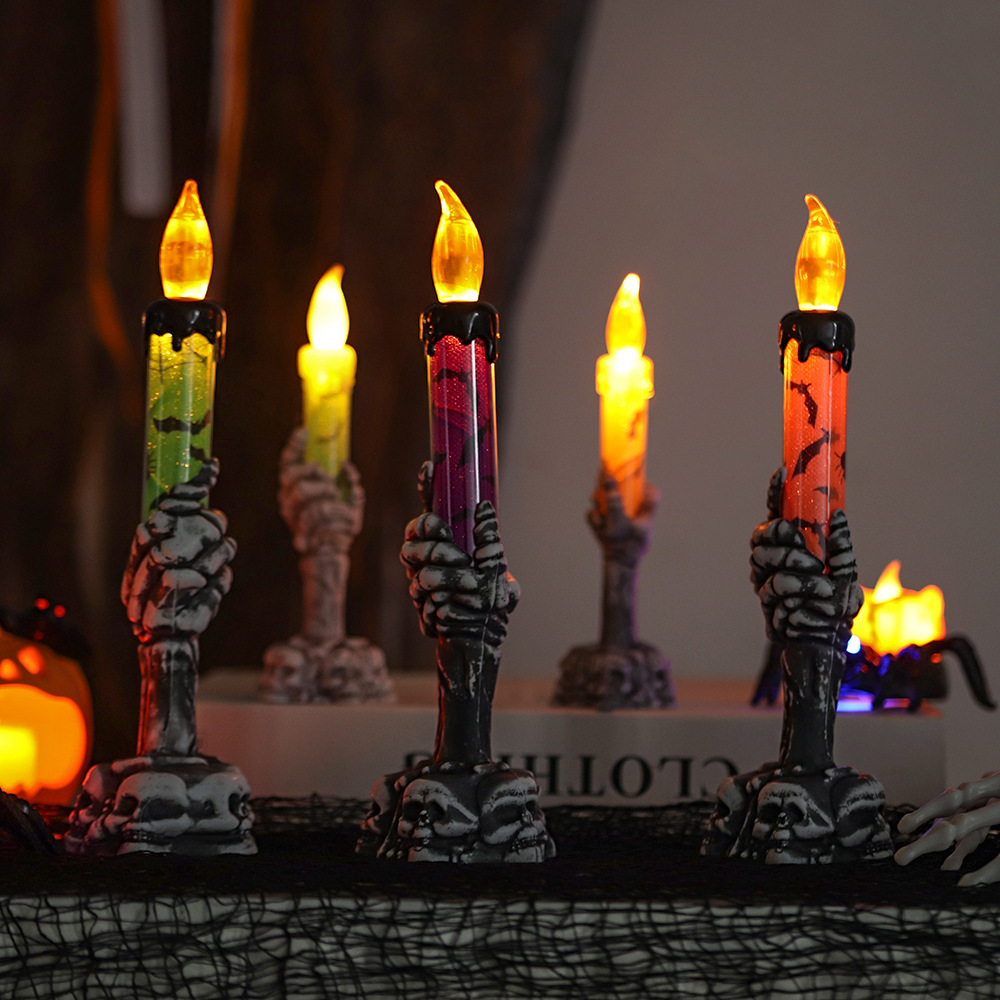 Vela LED con Forma de Mano de  - Halloween Pumpkin Decor Led reseña y precio