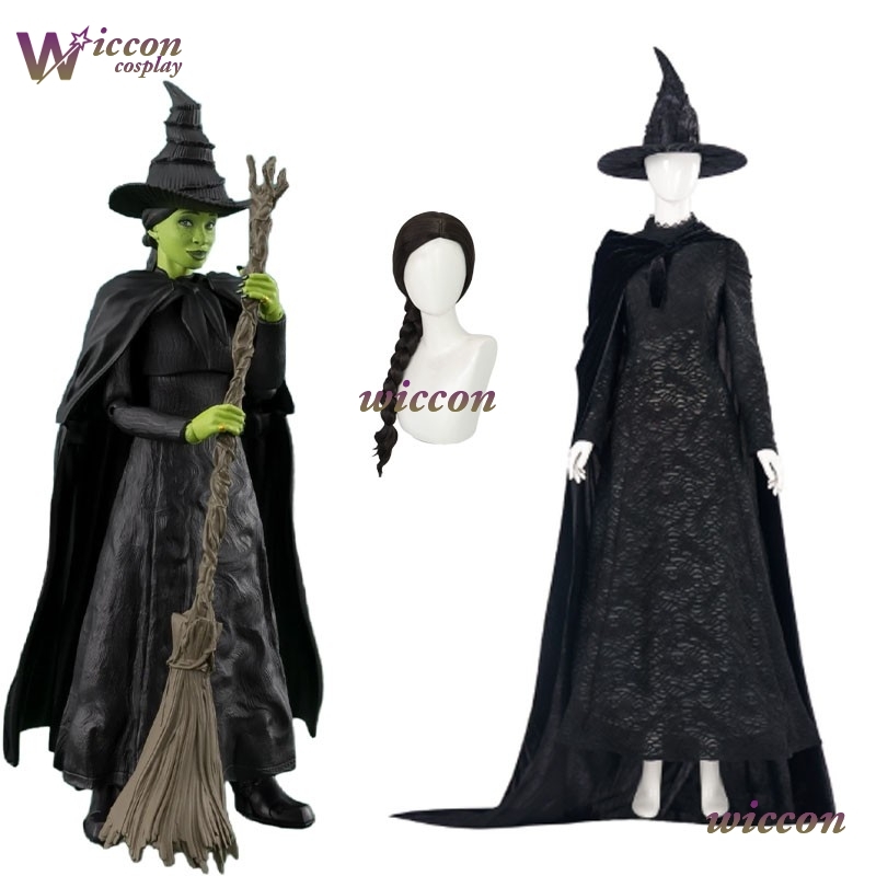 YesoK película Wicked Elphaba  - Halloween Costume Kids reseña y precio