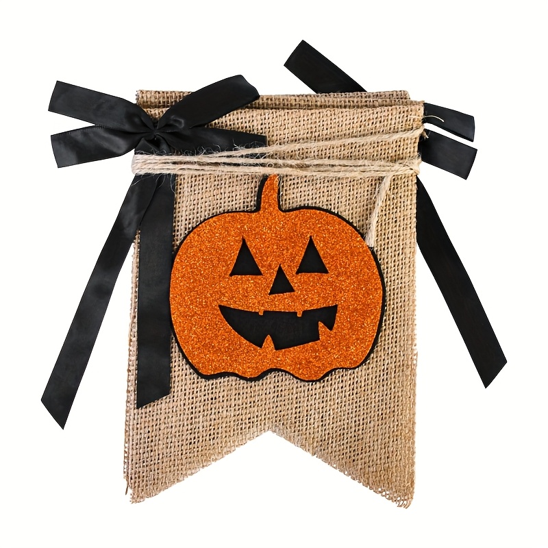 1 Juego de Pancartas Rústicas  - Pumpkin Lantern Halloween reseña y precio