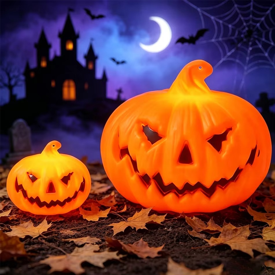 Lámpara LED con forma de calab - Halloween Pumpkin Decor Led reseña y precio